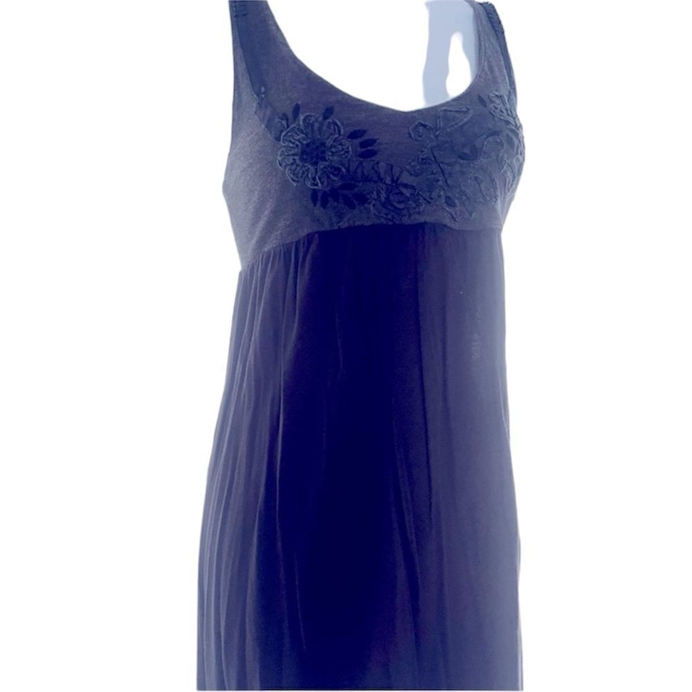 Y2K Element Women’s Tank dress Gray and Black